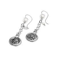 Boucles d'oreilles Gerardo Sacco Femme in Argent Perla 40019B - 40019B
